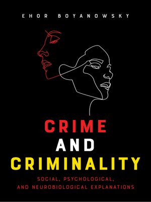 cover image of Crime and Criminality